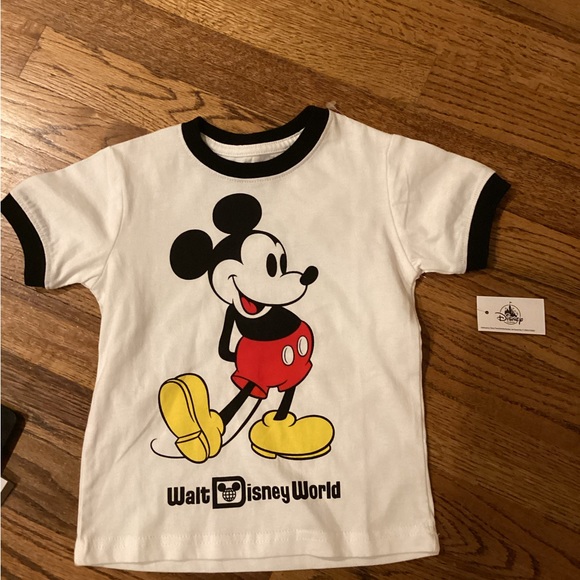 NWT Disney Parks Mickey Mouse WALT DISNEY WORLD TEE SHIRT SZ.2T - Picture 4 of 14